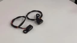 Motorcycle 2Pcs LED Turn Signal Indicators Amber Running Lights Mini Lamp E Mark For Harley Sportster XL883 1200 72 48 2004-2024