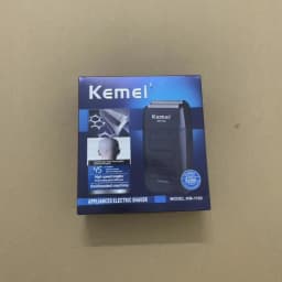 Kemei KM-1102 Rechargeable Electric Shaver For Men Cordless Floating Beard Razor Machine Twin Blade Face Care Strong Trimmer