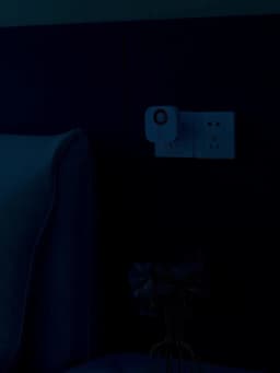 LED Night Light with EU Socket Motion Sensor RGB Color Ambient Wall Lamp for Bedroom Staircase Toilet Corridor Bathroom Study