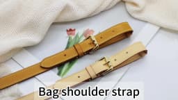 Genuine Leather Bag Straps Women Handbag Handle Belt Shoulder Crossbody Bag Strap DIY Replacement Strap Bag Part Belt for Bags