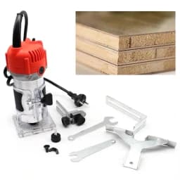 580W Electric Trimmer Router Wood Milling Machine Carpentry Manual Trimming Tools Woodworking Laminate Trimmer