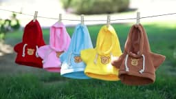 30cm Cotton Doll Accessories Plush Dog Bear Children's Toys Dolls Clothes LaLafanfan Clothes Stuffed Toys
