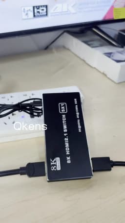 8K 60Hz HDMI 2.1 Switch Splitter 3 4 5 Port 3x1 4x1 5x1 HDMI Switcher Video Converter 4K 120Hz Support CEC 48gbps HDR IR Remote