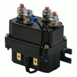 24V 250A Winch Solenoid Relay Silver-alloy Winch Magnetic Contactor Relay For 9000lb SUV/UTV Winch Control Mechanical Equipment