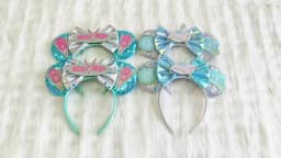Newest Cartoon Cute Glitter Sequins Bow Headband 2026 DIY Headwear for Adults Kids Holiday Party CosplayHairband