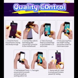 For Samsung Galaxy Z Flip 4 5 6 2 3 Full Sets Sticker Front Inner Screen LCD +Back Cover Waterproof Adhesive Glue Tape