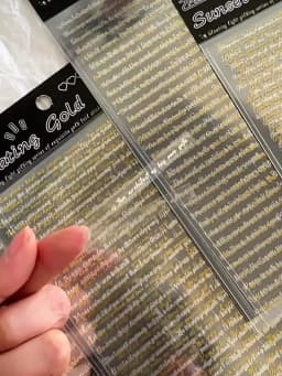 4pcs Kawaii Stationery Stickers Floating light gilding DIY Craft Scrapbooking Album Junk Journal Happy Planner Diary