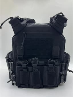 New combat vest 6094 quick detachable light laser cut tactical vest black gear to carry Protective plate