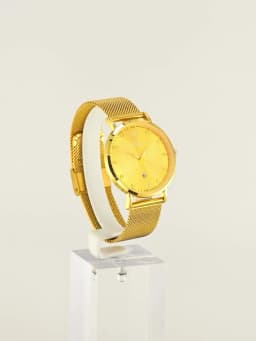 YaLaLuSi Stylish Large-Dial Watches for Men and Women: Minimalist Quartz Couple’s Watches for the Workplace Reloj