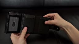 Pop Up Wallet with Coin Compartment RFID Protection Credit Card Holder Wallet for Men