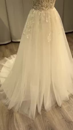 BEPEITHY Customized Boho Ivory A Line Lace Wedding Dresses For Bride Women 2023 Floor Length Sexy Garden White Bridal Gown New