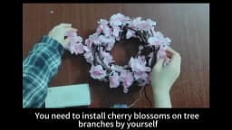 Cherry Tree Branch Lights USB Powered Blossom Branch Decoration Night Lights for Home Wall Cherry Enchanted Willow Vine Lights