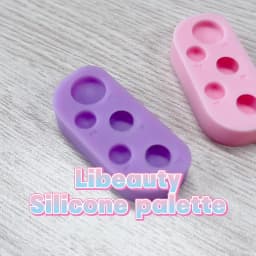 Libeauty 1 Pc Mini Silicone Palette 5 or 6 Function Tray For Lash Lift And Tint Brow Lamination Eyelashes Perm Pads Makeup Tools