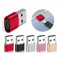 NNBILI 4PCS USB To Type C OTG Adapter USB USB-A Male To USB Type-c Female Converter For Macbook Samsung S20 USB C OTG Connector