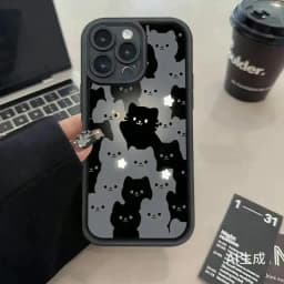 Cute Cartoon Cat Silicone Phone Case For Samsung Galaxy S26 S25 Ultra S24 S23 S22 Plus S21 FE A16 A56 A55 A54 A24 A25 A26 Cover