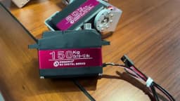 1X Servo 35kg High Torque Coreless Servo Motor Digital and Waterproof DS3235 Servo Arduino Servo for Robotic DIY, RC Car