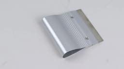 Stainless Steel Ink Scraper Screen Printing Squeegee Scraper Board Tools 10-30cm Square Cut Blade