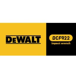 DEWALT DCF922 20V Compact Impact Wrench Brushless Motor Professional Tool For Truck Repair And Assembly