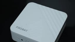 FIREBAT AM02 Mini PC AMD Ryzen 7 H255 DDR5 16GB RAM M.2 PCIe 512GB SSD Barebone PC WiFi6 BT5.2 1000M LAN Windows11 Desktop Computer