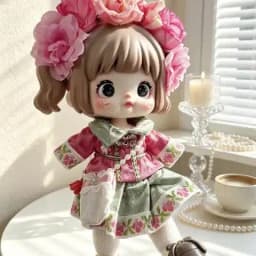 Only The Nommi Forest Country Series Five Joint Movable Doll Costume Set Dress Up Is A Holiday Surprise Gift For Fans