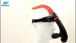 Front Head Silicone Snorkel Breathing Swimming Tube For Training Scuba Diving Under Water Snorkling Breathing Diving Equipment