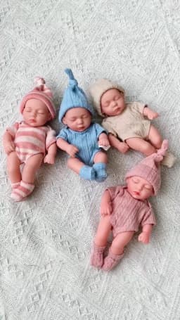 20cm Baby Dolls Clothes for DIY Toy Doll Accessories Suitable For 8inch Doll Sweater Jumpsuit Reborn Doll Clothes Accessories