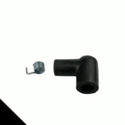 Rubber Spark Plug Cap Cover For 5mm HT Lead Black Rubber Products For Mower Blower Strimmer String Trimmer Parts Accessories