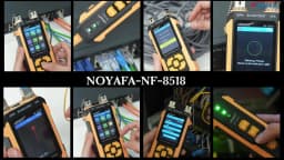Noyafa POE Wire Network Cable Tester Tracker with NCV Detection Optical Power Meter RJ45 RJ11 LAN Fault Locator Tracker NF-8518