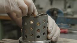 Steel Casting Flask With Rubber Base For Gypsum Max Molds DIY Making Jewelry Tools