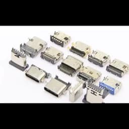 5PCS 16Pin Vertical Female Type C USB Socket Connector USB3.1 TYPE-C 16P PCB H6.5 Vertical Plug USB C