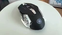 KEBIDUMEI Bluetooth Mouse 2.4G Wireless Mecha Mouse Rechargeable Gaming Backlight Mouse Ergonomic Office Mice Game Accessories