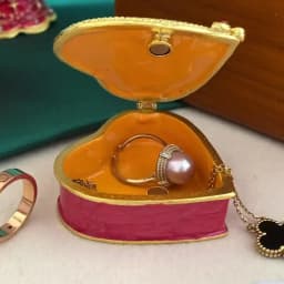 12 Styles Jewelry Trinket Box Hinged Metal Enameled Figurines Hand Painted Storage Case Wedding Ring Holder Home Dresser Decor