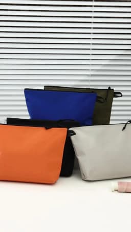 1pcs Waterproof Storage Bag for Tool Foldable Outdoor Travel Wash Bag Portable ID Bag File Bag Women Large Capacity Cosmetic Bag