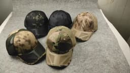 Summer Breathable Mesh Baseball Cap for Men Big Head Size Adjustable Men's Cap Casual Camouflage Outdoor Jungle Caps Male 62cm