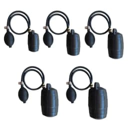 Heavy Duty Rubber Inflatable Pipe Plug Stopper Balloon Block With Hand Pumps For Plumbing Leak Detection And Repair