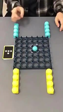 Kids Desktop Bouncing Ball Game Toss Ball Interaction Fun Party Social Table Board Game To Play In Family for Children Gift