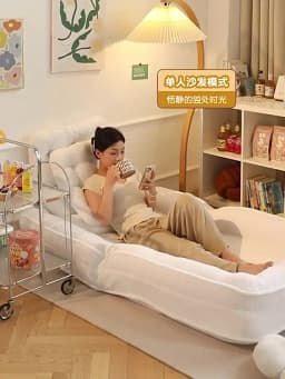 Lazy sofa reclining and sleeping single tatami bedroom small sofa folding sofa bed