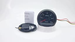 85mm GPS Speedometer Odometer Gauge 0-120MPH 160MPH 120KMH 200kmh with 7Colors Backlight For Car Boat Motorcycle Truck 12V/24V