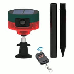 Solar Outdoor Motion Alarm For 360 Degree Infrared Sensor Sound& Light Alarm Light Herramientas Taladros Power Tool Sets
