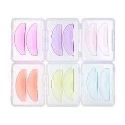 9 Color Ultra Thin Silicone Eyelash Perm Pads Lashes Rods Shield Lifting 3D Eyelash Curler Accessories Applicator Makeup Tool