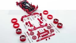 MA AR FMA Chassis Upgrade Aluminum Alloy Base Fiberglass Front & Rear Parts Mini 4WD Upgrade Kit Tuning Damping Stabilizer Set
