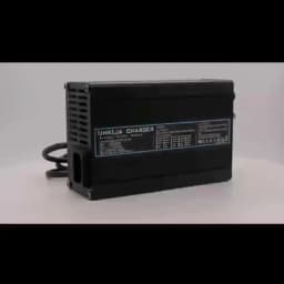 16.8V 10A Charger Smart Aluminum Shell Is Suitable For Lithium Ion Battery 4S 14.8V Blue