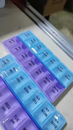 New Travel Pill Case Weekly Portable Organizer Box 7 Days 14 Grids Pills Container Storage Tablets Vitamins Medicine Fish Oils