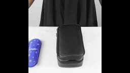 Insulin Bag for Diabetics-Pu Leather Double Layer Case for Insulin Pens, Test Kit, Travel Medical Organizer with Handle