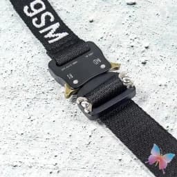 High Quality Woven Letter Logo 1017 ALYX 9SM Belt Functional Tactical Metal Buckle Street Unisex Adjustable Waist Belt Men Women