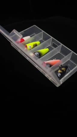 JYJ 1 box small hard fishing ABS plastic lure bait surface minnow sinking lure wobbler for bass perch bream fishing tackle