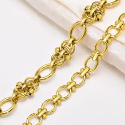 18k Gold Plated Chunky Oval Link Chain Bracelets for Women Thick Stainless Steel Jewelry