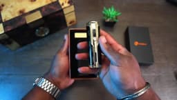 Cigar Lighter with Cigar Punch Holder,Windproof Electric Torch Lighter,Refillable Butane Lighters for Smoking with Gift Box