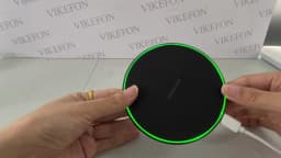 Fast Wireless Charger Pad Fast Wireless Charging Station For Samsung Galaxy S25 S24 S23 S22 Xiaomi iPhone 16 15 14 13 12 Pro Max