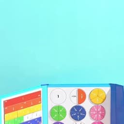 Magnetic Fraction Puzzles for Math Mastery Montessori Enlightenment with Fun Arithmetic Teaching Aid Cognitive Educational Toys
